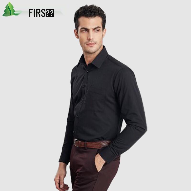 SHANSHAN Men s Plus Velvet Slim Fit Shirt 38