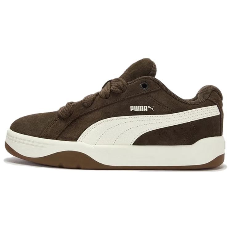 PUMA Park Lifestyle Easy SD Unisex Sneakers Brown Warm White 406826-02 EU 37.5