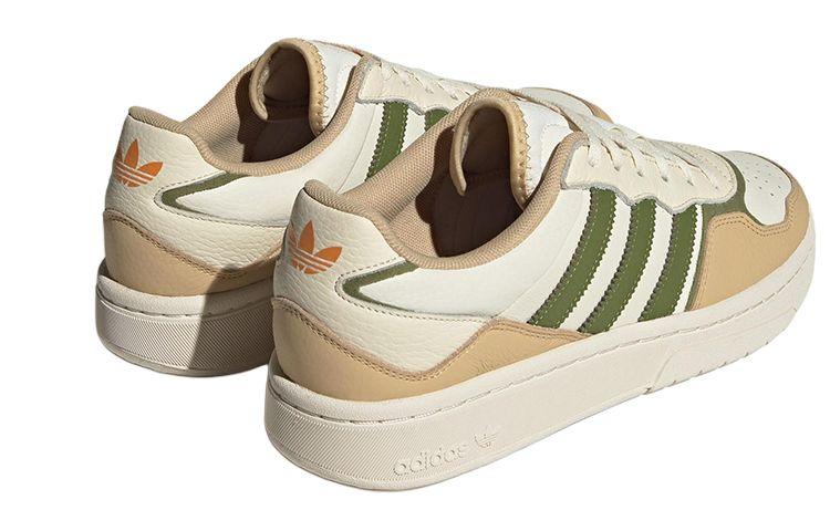 Men's Sneakers Adidas Originals Courtic Comfortable Slip Resistant Low Top Skateboard Shoes Unisex Beige Green