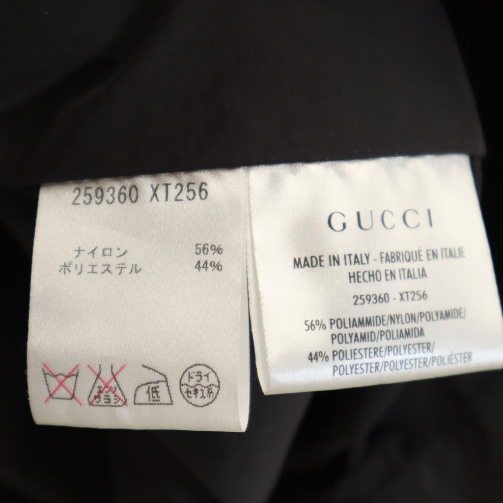 GUCCI made in Italy Trench Jacket XS charcoal 259360 with hanger Women Used