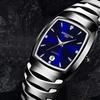 Top Brand New Men's Retro Explosive Square Calendar Waterproof Luminous Multifunctional Sports Gold Watch Couples Watch