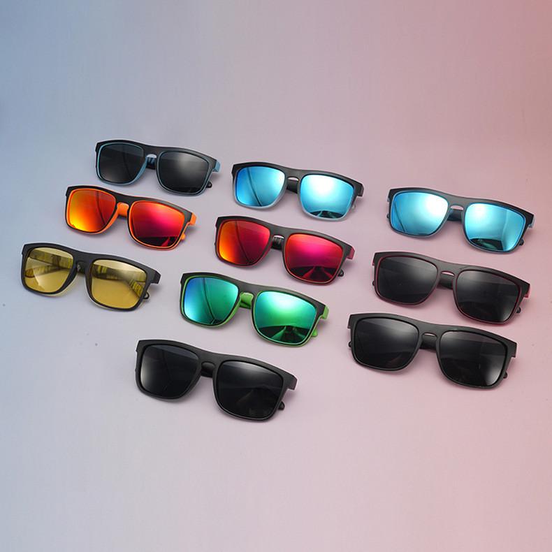 Outdoor Sports Sunglasses Men Uv400 Polarized With Pc Lenses For Travel And Party