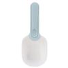 Dog Food Scoop Multifunction Clip Design Long Handle Pet Food Can Spoon for Cats Dogs Pets(White Blue )