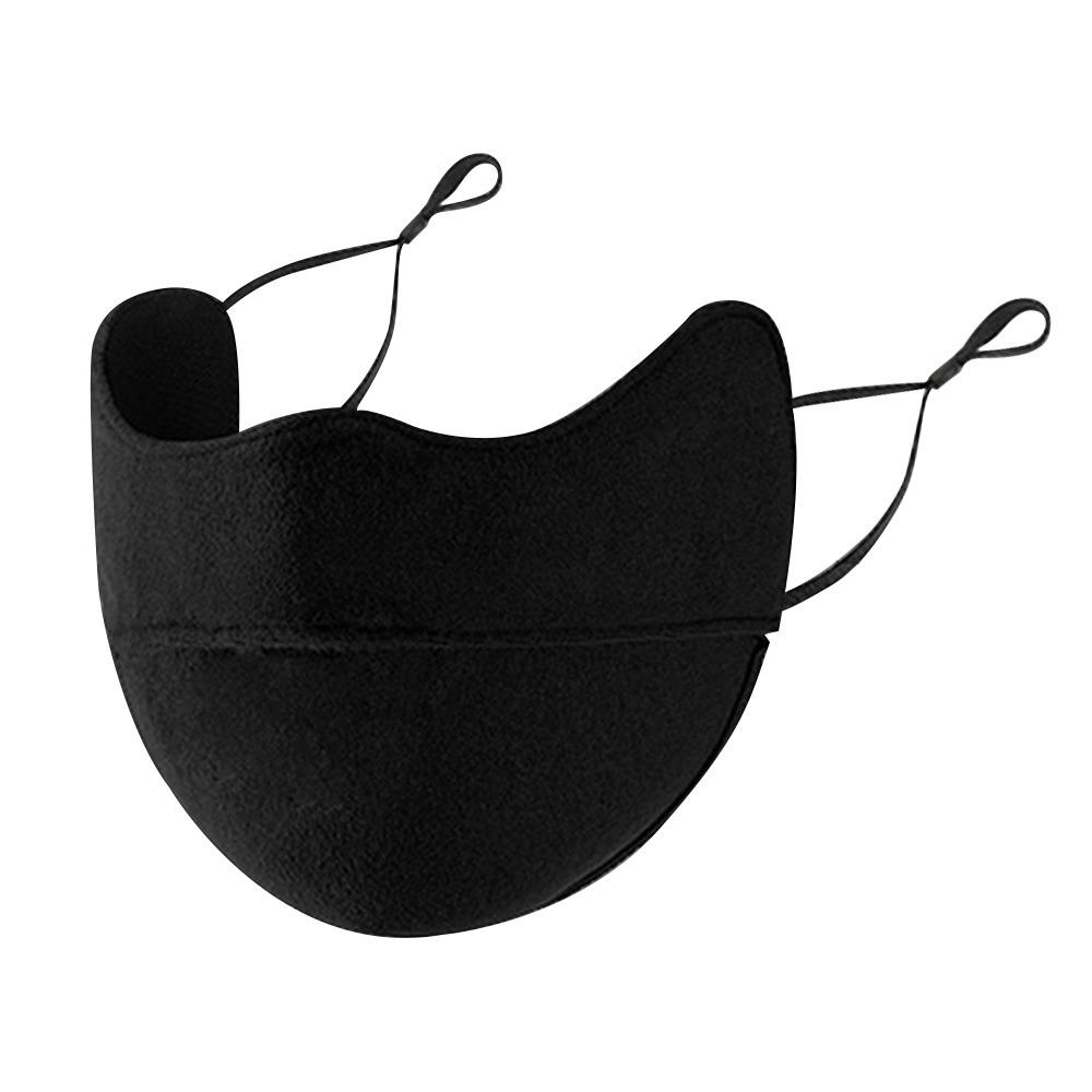 

Теплые маски для защиты от холода Derong Material Mouth Cover Fashion Многоразовая маска для лица для езды на велосипеде Black-StyleB