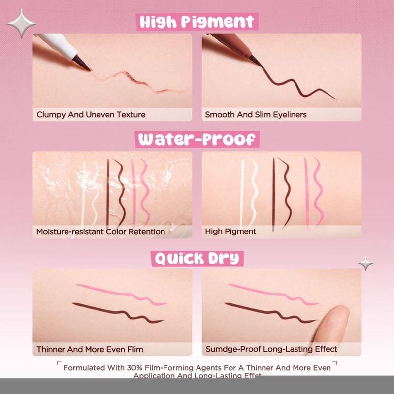 PINKFLASH - Waterproof Easy Eyeliner - 3 Colors