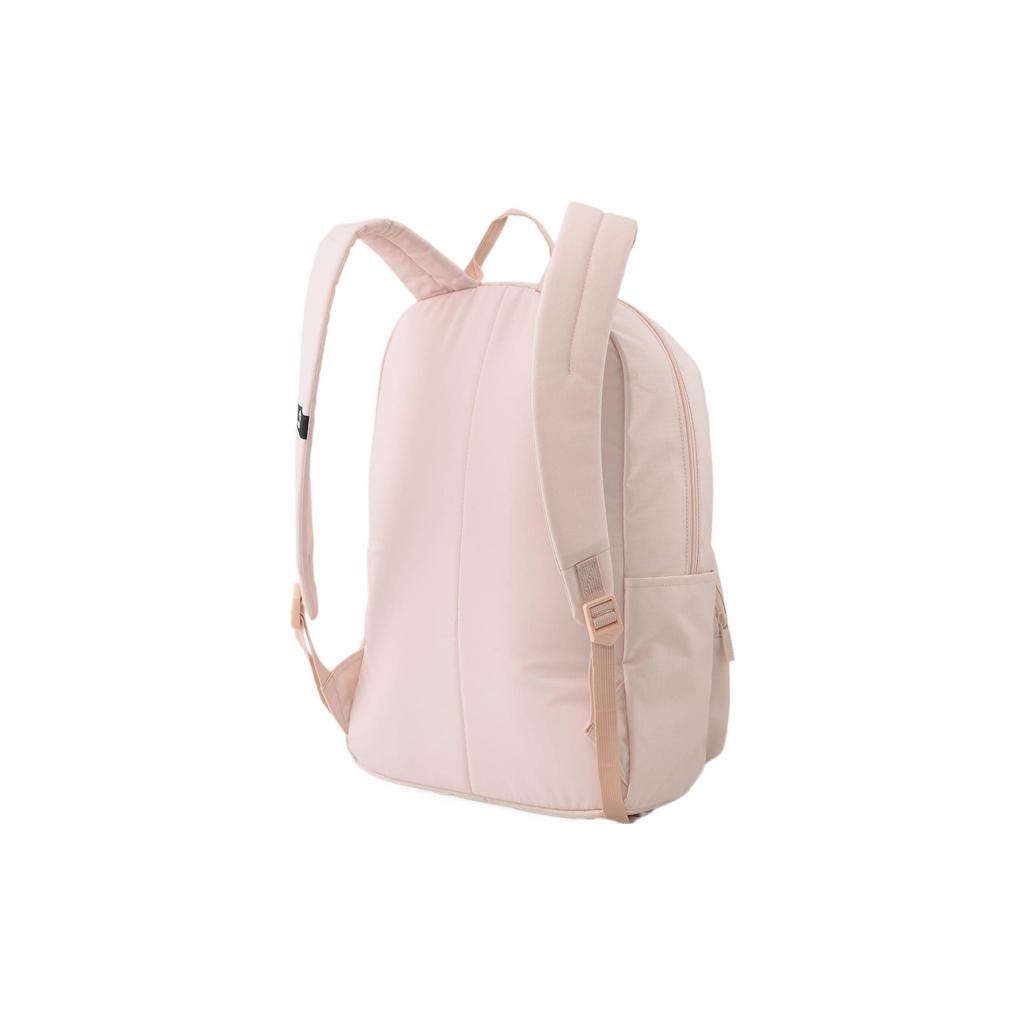 Puma Solid Color Large Logo Recycled Material Backpack Unisex backpack Pink 079651-02