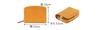 Dakota Genuine Leather Bifold Women's Wallet, Mustard, DA-30650-53