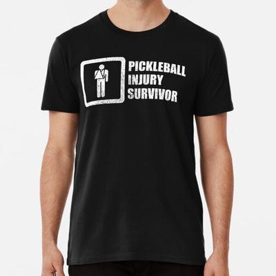 Pickleball Verletzungsüberlebender T-Shirt S-5XL Bestes T-Shirt
