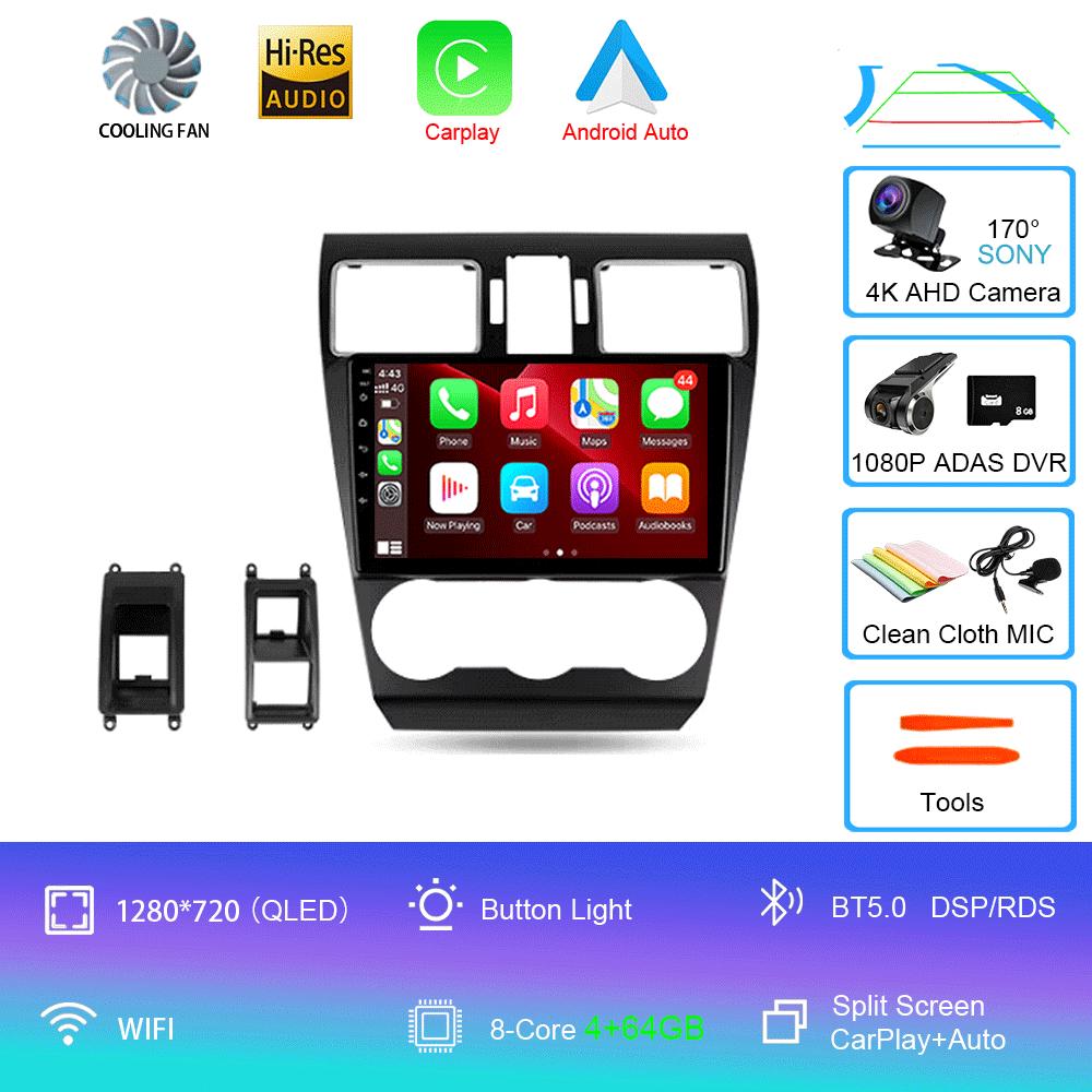 Android 14 Car Radio Subaru Forester 4 SJ 2016 - 2018 Multimedia Video Player GPS Stereo Navigation No 2din 2 Din Dvd