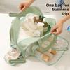 Waterproof Travel Toiletry Bag With Zipper Design For Gym And Vacation Use