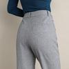Suit pants women's gray wide-leg pants women's trousers Korean version loose straight casual pants professional pants summer thin