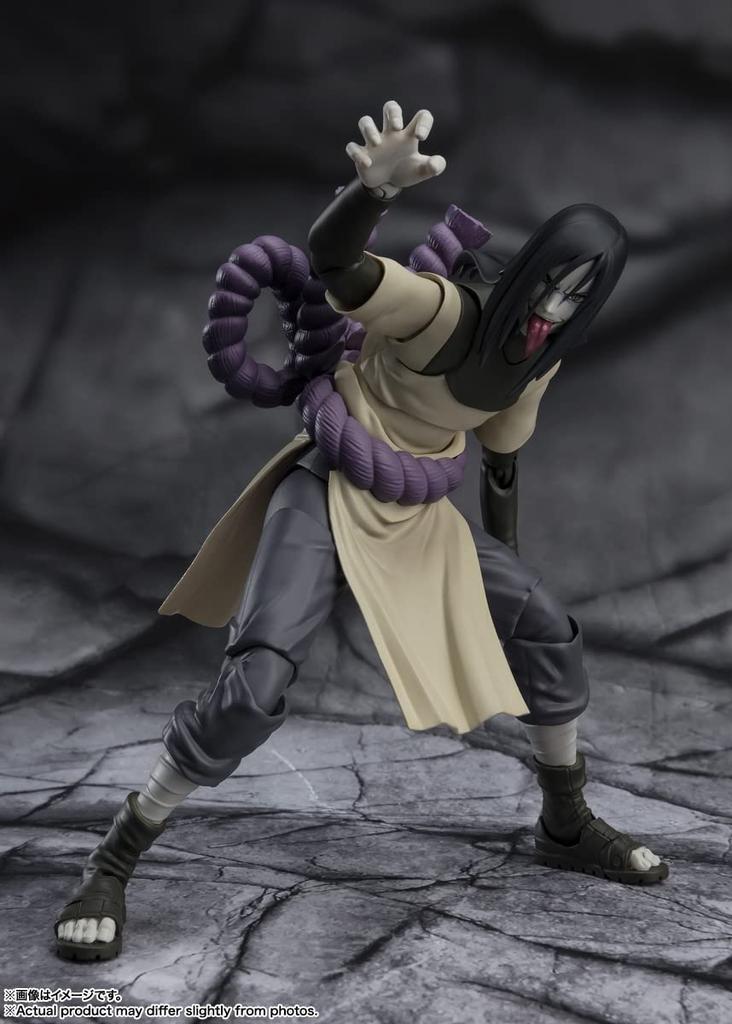 TAMASHII NATIONS NARUTO Orochimaru Seeker of Truth In Search of Eternity 150mm Painted Movable Figure S.H.Figuarts - - Approx. ABS&PVC