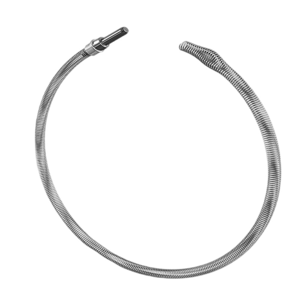Heavy Duty Drain Cleaner Spring Snake Tool For Sink Toilet Shower Bathtub Drainage Unclogging Compatible With Hand Drill