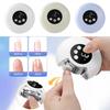 2 In 1 Electric Polishing Automatic Nail Clippers For Fingers And Toes Adults Usb Rechargeable Electric Nail File Kit 3 Speeds