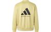 adidas THE 2024 COLLECTION Sweatshirts Unisex Gold Crew Neck Moderate Regular IN7697