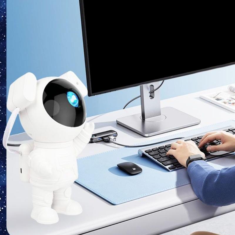 Astronauts Space Projection Night Light Creates Magicals Starry Skys Effect For Bedroom And Living Room