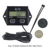 Digital Engine Tach Hour Meter Battery Operated Tachometer Gauge Inductive Tachometer Gauge for Motorcycle Marine Chainsaw Bike