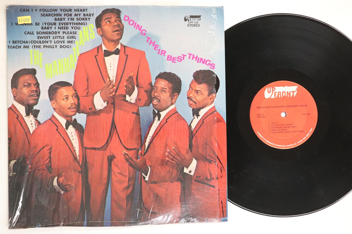 

LP Record MANHATTANS - Doing Their Best Things UPF120 UPFRONT 1969 US Soul/Funk Used