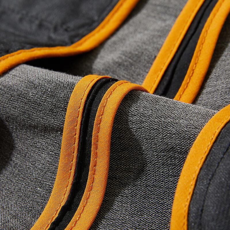 JOW Men's Breathable Bamboo Fiber Easy-Care Straight-Leg Casual Pants