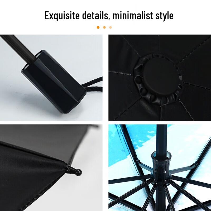 Hongye Black Glue UV Protection Folding Umbrella