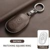 Leather Car Key Case Cover For Geely Galaxy L7 - L6 Max 1.5T Plus Air Pro Galaxy L7 Max E8 E5 Car Key Protection Bag