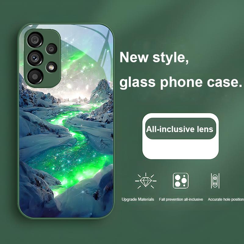 The Rhine River for Samsung Galaxy Note 8 9 S10 Plus S20 S21 FE S23 Ultra A70 72 73 50 51 52 53 Tempered Glass Phone Case