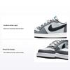 Baskets Court Borough Low GS Gris Froid Enfant Anthracite Platine Pur 839985-006