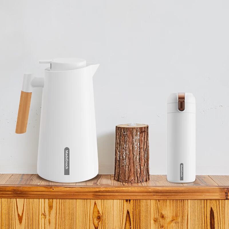 MadeEnoch Stainless Steel Teapot and Cup Set