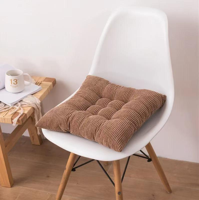 Corn Kernel Velvet Seat Cushion - Thickened Cotton Pad for Sofa, Car, Window, Chair, and Stool