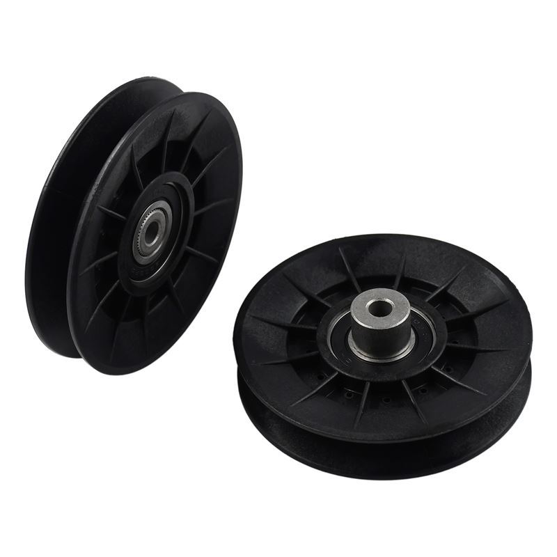 2 Stück V-Umlenkrolle AM138080 AUC11238 AM134502 Kompatibel mit John Deere Rasenmähern X300 X300R X304 X305R X310 X320 X324 X330 X340