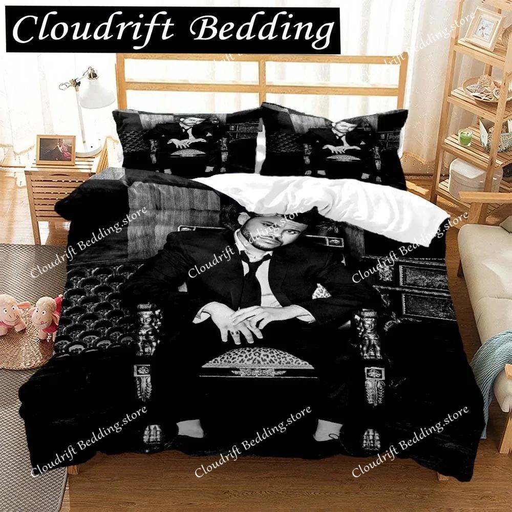 Die Weeknd pop singer 3D fashion printed bedding Queen bedding set King size bedding set Soft and comfortable