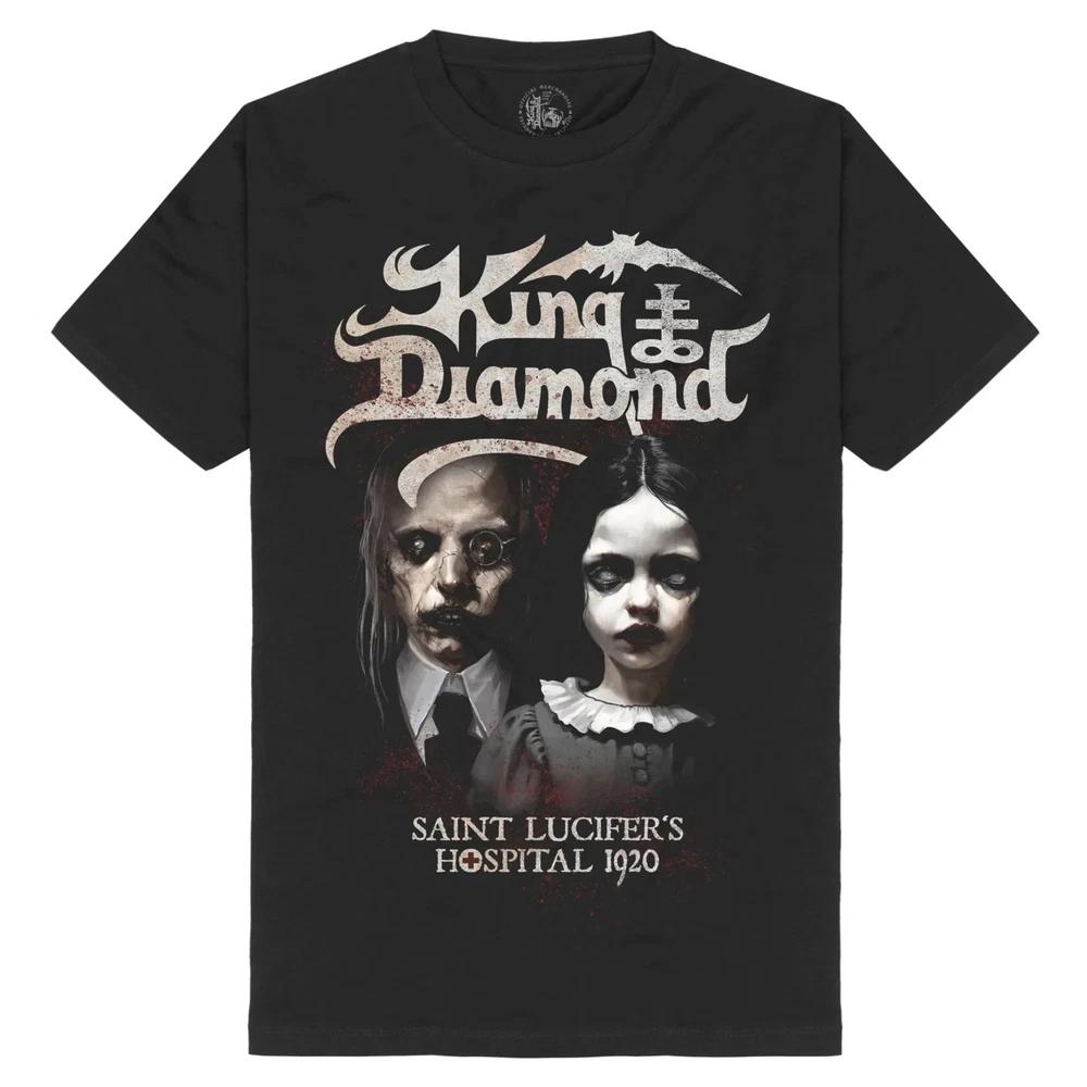 King Diamond Saint Lucifers Hospital T-Shirt Heavy Metal Band Tee Shirt XXXL