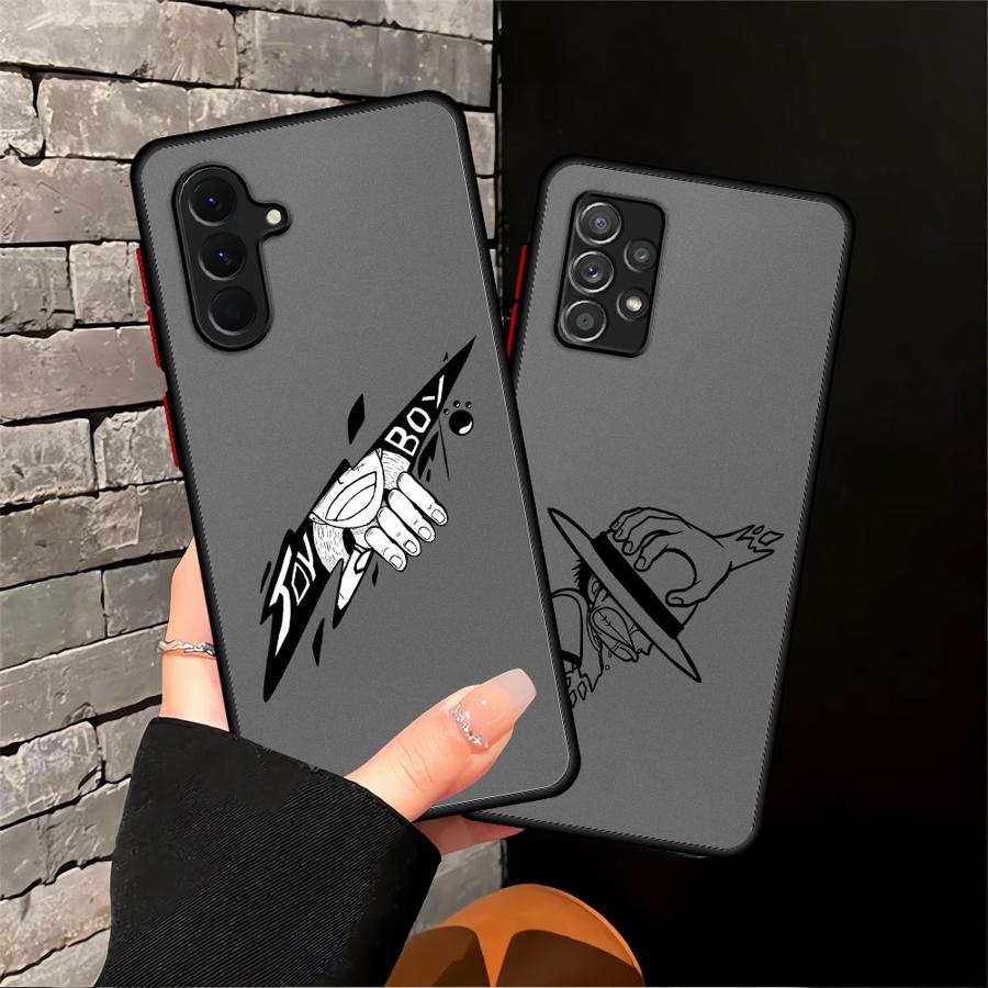 Case for Samsung Galaxy A53 A52S A72 A56 A55 A73 A33 A14 A23 A16 A15 A17 A52 A34 A36 A54 A35 Phone Cover Cartoon One Piece