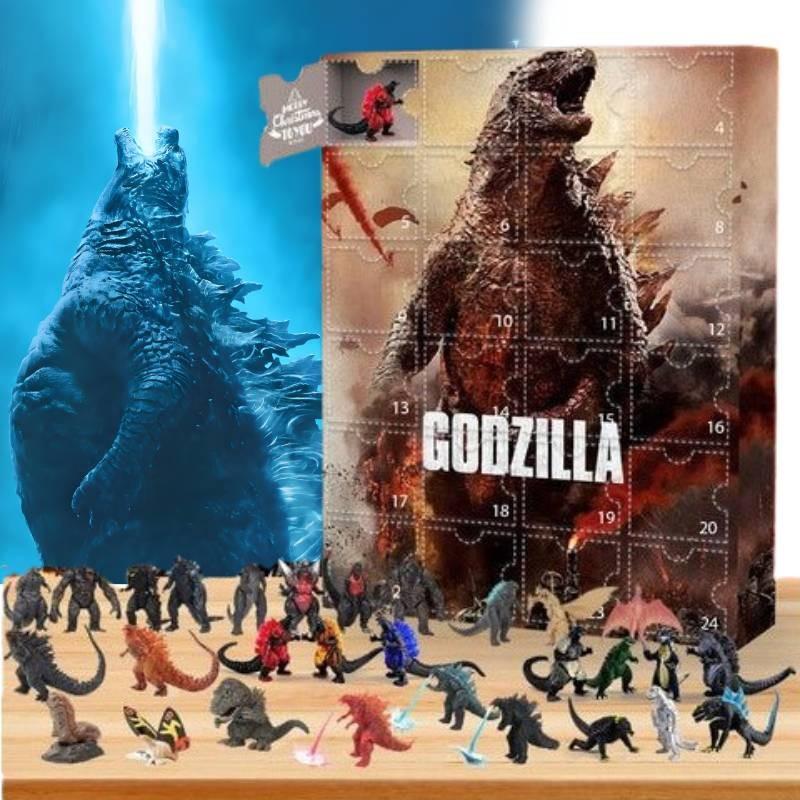 Godzilla Adventní kalendář Vzrušující odpočítávání svátků Sběratelská hračka pro fanoušky