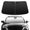 BLUESEATEC Front Windshield Sunshade for Mazda CX-8 (KG5P/KG2P, 2017–Present) – Vehicle-Specific, UV Cut, Heat-Insulating, Foldable