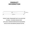 4pc Transparent Car Door Rearview Mirror Protection Strip For Buick Century Excelle XT Envision Excelle GT Verano Regal LaCrosse