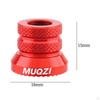 Hub Nut Bicycle Axle Riding Sturdy Aluminum Alloy Mountain Bikes Durable Biking Bicycling