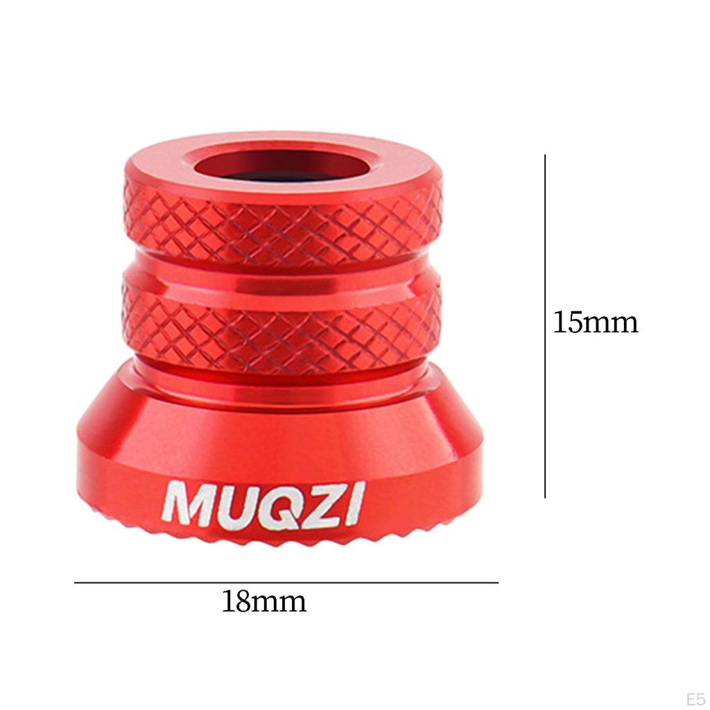 Hub Nut Bicycle Axle Riding Sturdy Aluminum Alloy Mountain Bikes Durable Biking Bicycling