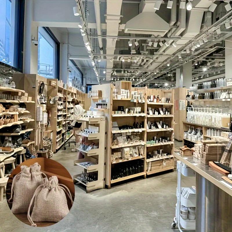 0/20 Pièces Sacs en Jute à Cordon Coulissant - Pochettes Cadeaux en Jute pour Cadeaux de Mariage DIY, Bonbons, Chocolats & Bijoux - Fournitures de Fête & Décoration de Mariage