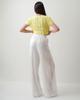 Linen Trousers Of White 4005 38 White