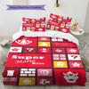 Super Mario Cartoon Bedding 3 Piece Set Soft Comfortable Duvet Cover Set Kids Bedroom Game Theme Bed Linens Home Textile
