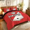 Fc Emmen Bedding Quilt Set Quilt Cover Pillowcase Home Decoration Birthday Gift (1 * duvet cover + 2 * pillowcase, without core)