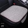 Set Cuscini per Sedile Auto in Lino per Tutte le Stagioni: Set Universale in Tre Pezzi per Sedili Anteriori (Guidatore/Passeggero) e Posteriori