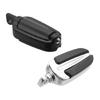 Universal Aluminum Rubber Motorcycle Foot Pegs Antislip Design Front Rear Foot Rest Pedal Modification