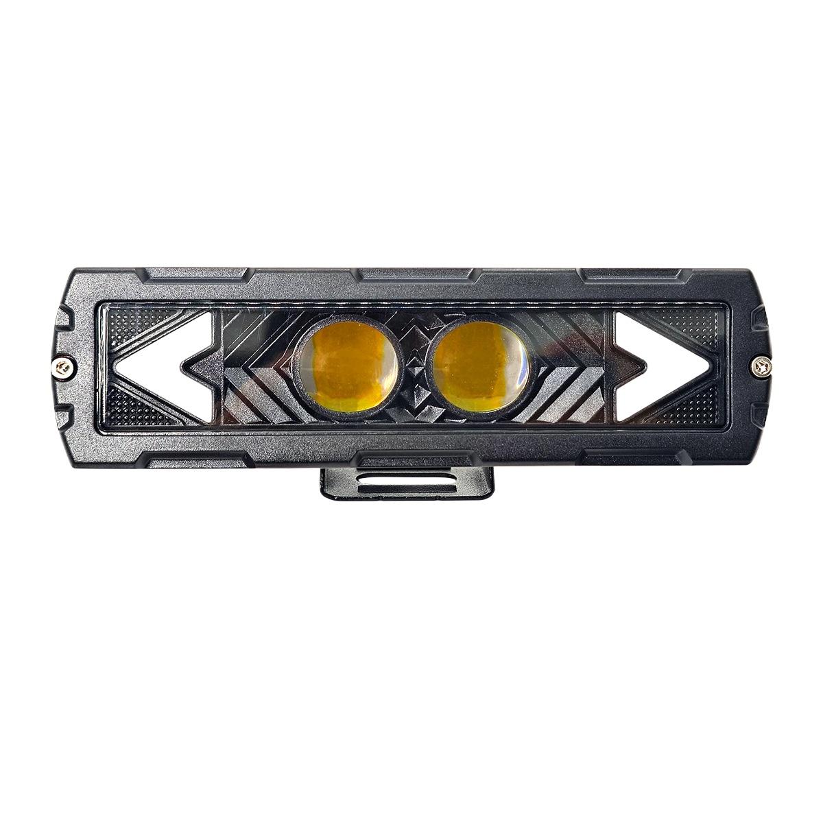 

LED Light Bar For Car 18W Off Road Auxiliary Driving Lamp High Power Spotlight Arrow Headlight white yellow flash