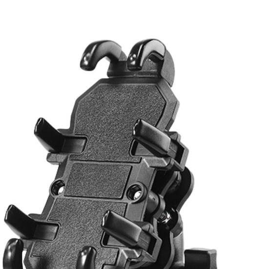 Motocykl řidítka Držák mobilního telefonu Nárazuvzdorný Protiskluzový Nastavitelný proti otřesům Ovládání jednou rukou Navigace Držák na telefon Skútr Držák na ATV