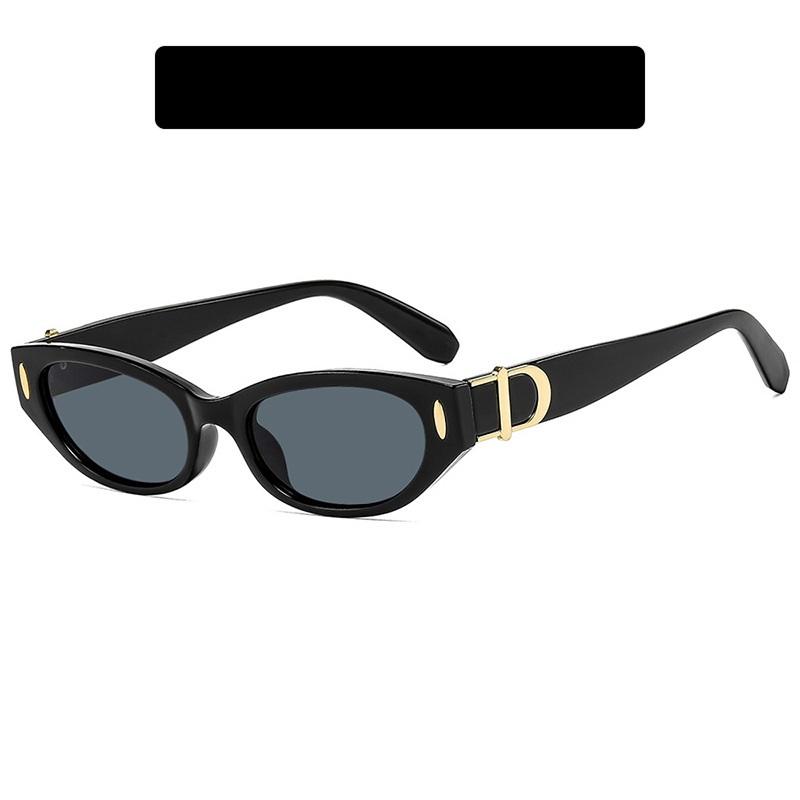 

Fashion Women s Sunglasses 2026 CatEye Brand Brand Designer Goggle Sun Glasses Female Trends Shades Outside Eyewear UV400 чёрный