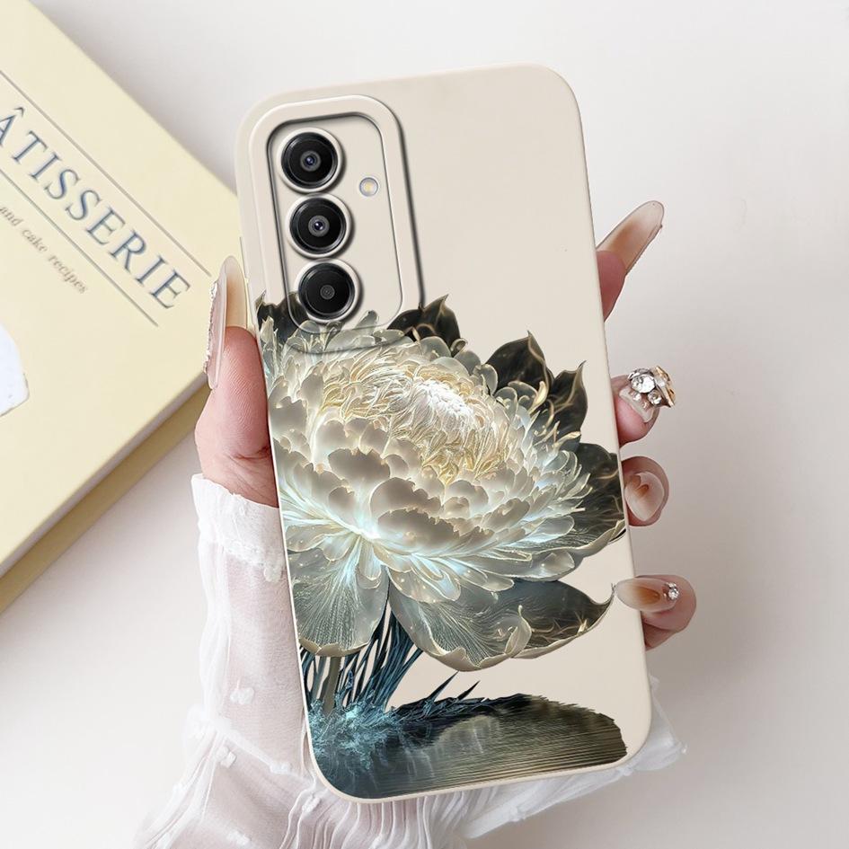 For Samsung Galaxy A17 Case SM-A176B Luxury Bowknot Flower Soft Silicone Shockproof Cover For Samsung A17 4G SM-A175F A 17 Shell