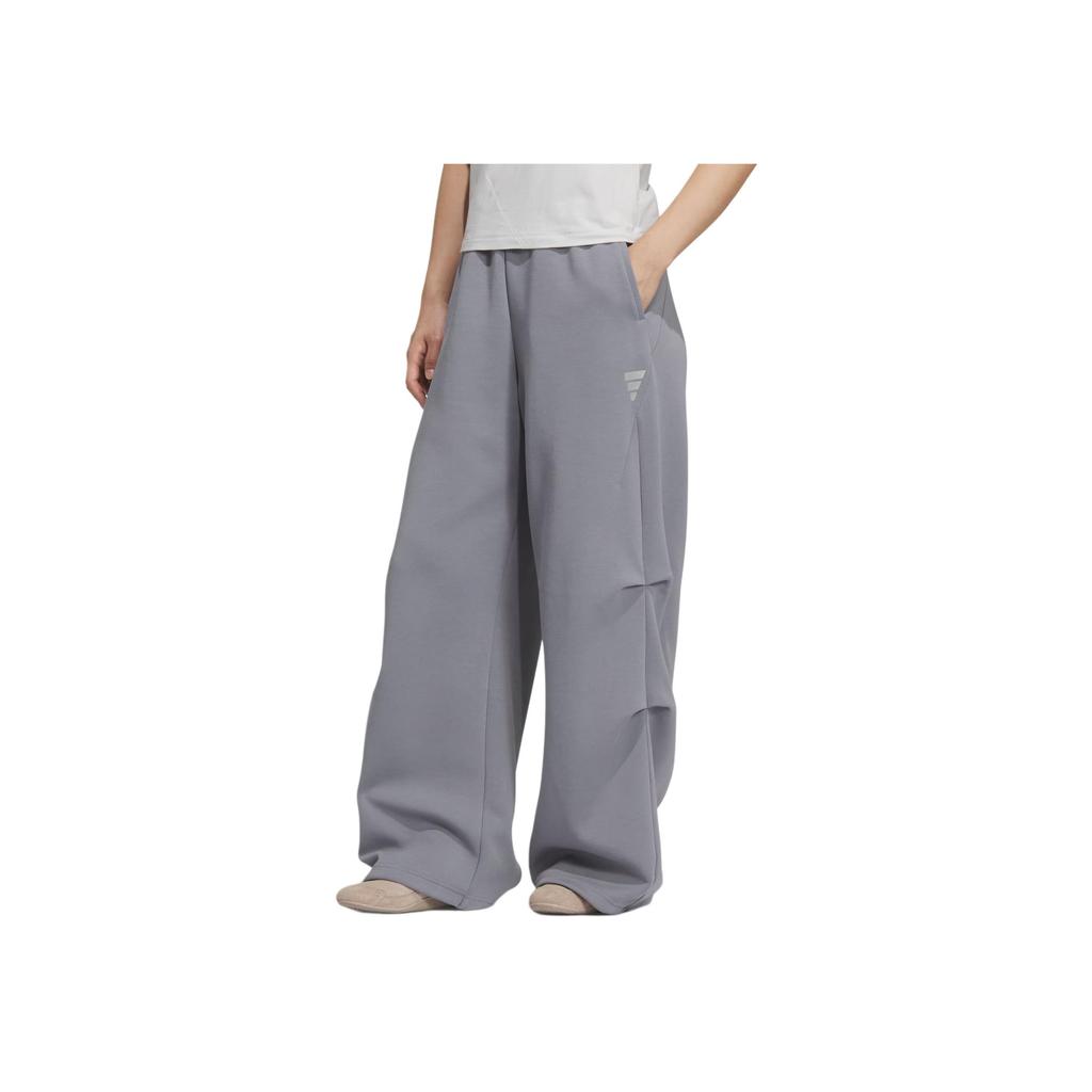 Adidas FOS FW25 Tracksuit Bottoms Knitted Loose Sports Casual Pants Women Bottoms KS0078