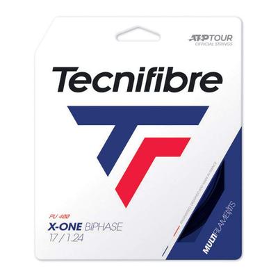 Cordage de tennis Tecnifibre X-ONE BIPHASE, 1,24 mm, TFG201